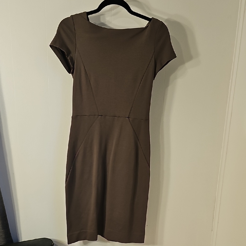 Banana Republic Elegant Brown Dress